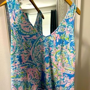 Lilly Pulitzer V neck tank top